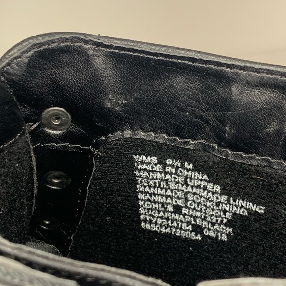 SO Sugar Maple Black Combat Boots - Picture 7 of 8